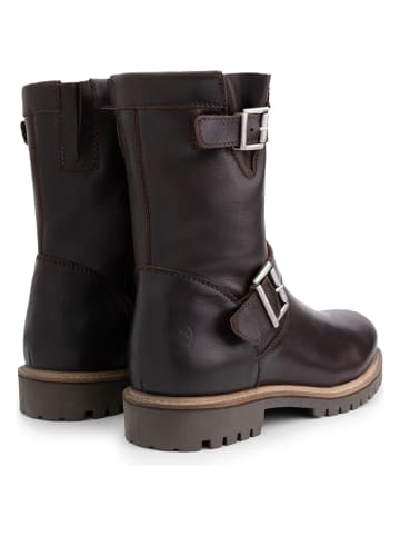 TRAVELIN' Leren boots "Silkeborg" bruin