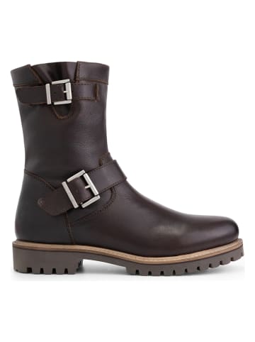 TRAVELIN' Leren boots "Silkeborg" bruin