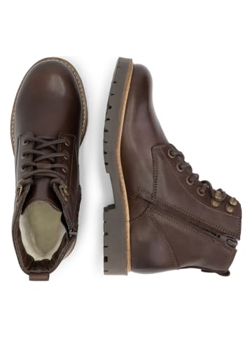 TRAVELIN' Leder-Boots "Stalon" in Braun