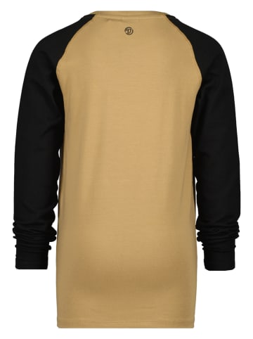 Vingino Longsleeve "Janilo" in Braun/ Schwarz