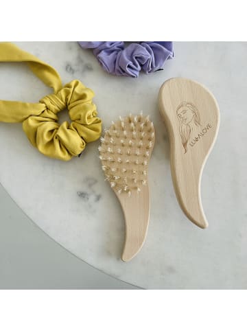 Lullalove Szczotka w kolorze beżowym do włosów