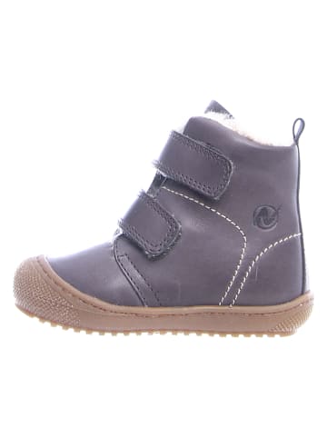 Naturino Leder-Winterboots "Bubble" in Grau
