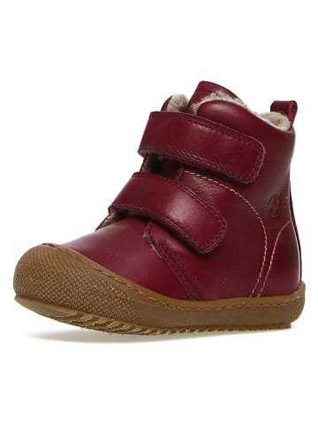 Naturino Leren winterboots "Bubble" bordeaux