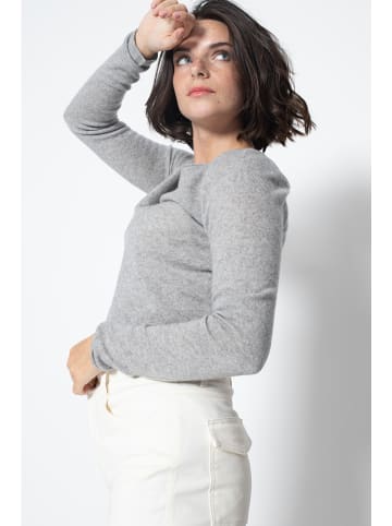 AUTHENTIC CASHMERE Kaszmirowy sweter "Criou" w kolorze szarym