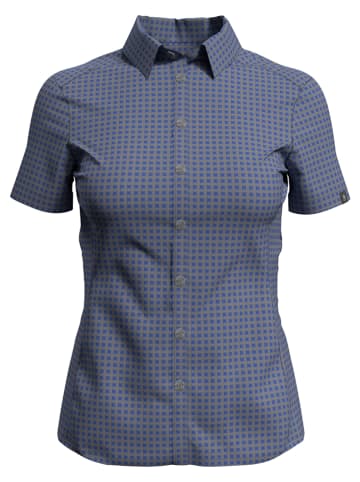 Odlo Functionele blouse "Kumano" blauw/grijs