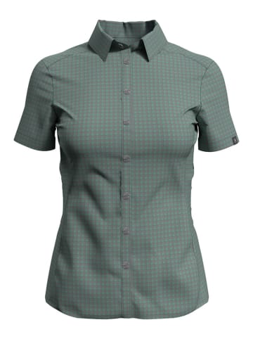 Odlo Functionele blouse "Kumano" grijs/groen