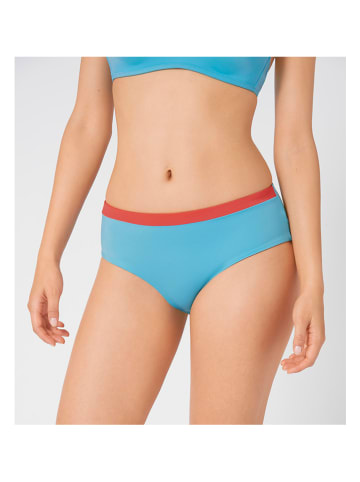 Sloggi Bikini-Hose in Blau/ Orange