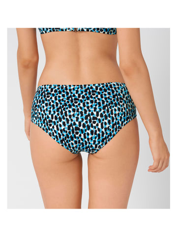 Sloggi Bikini-Hose in Blau/ Schwarz