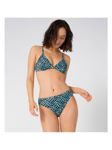 Sloggi Bikini-Hose in Blau/ Schwarz