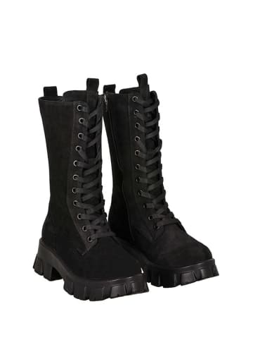 Moosefield Leren boots zwart