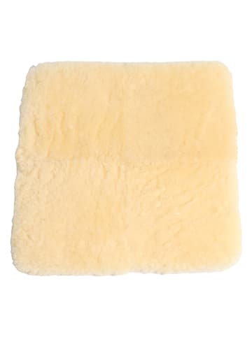 Kaiser Naturfellprodukte Lammfell-Sitzkissen in Creme