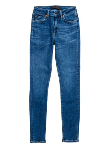 Superdry Dżinsy - Skinny fit - w kolorze niebieskim