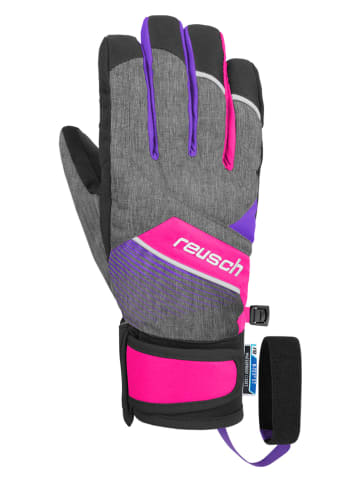 Reusch Rękawiczki narciarskie "Ferdi R-TEX® XT" w kolorze szarym