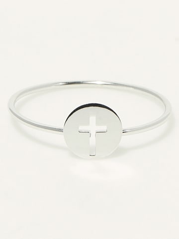 OR ÉCLAT Weißgold-Ring "Croix dorée"