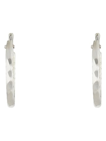 DIAMOND & CO Złote kolczyki-kreole "Créoles twistées"