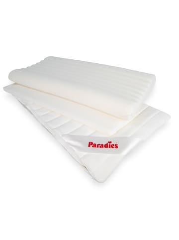 Paradies Poduszka "Paratex Juwel" w kolorze biało-niebieskim pod kark