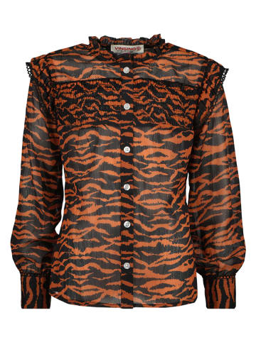 Vingino Blouse "Loraine" bruin/zwart