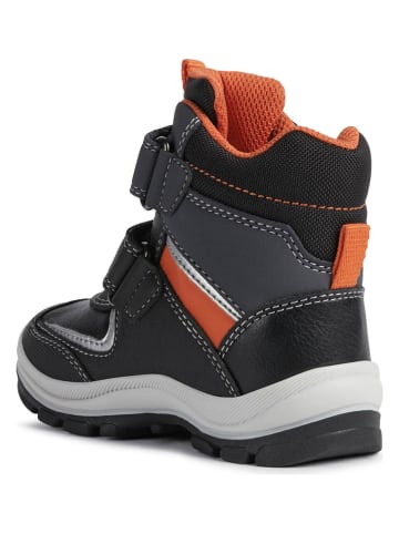 Geox Winterboots "Flanfil" in Schwarz/ Orange