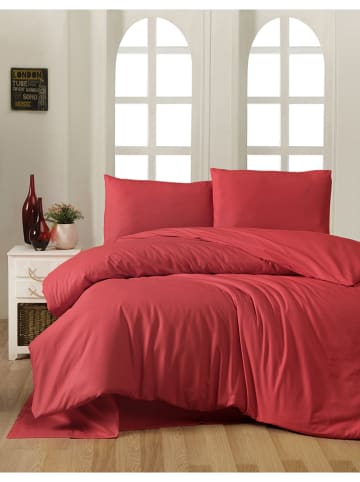 Colorful Cotton Renforcé beddengoedset rood