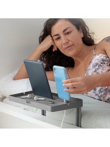 InnovaGoods Nachtkastje grijs - (B)30 x (H)2,5 x (D)19 cm