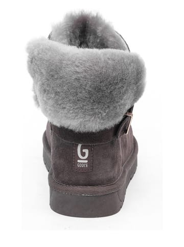 Gooce Leder-Winterboots "Fiona" in Mauve