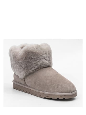 Gooce Leren winterboots "Fury" grijs