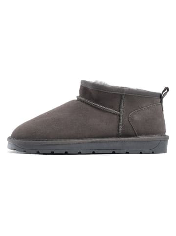 NICEBAY Leder-Winterboots "Mina" in Grau