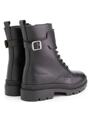 NoGRZ Leder-Boots in Schwarz