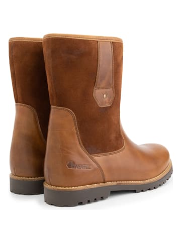 NoGRZ Leder-Boots "R.Cassels" in Hellbraun