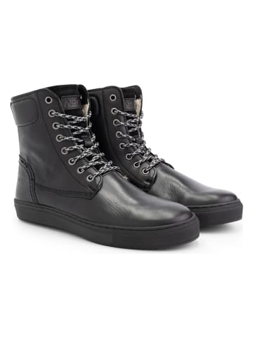 NoGRZ Leren boots "D.Stalpaert" zwart