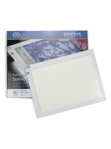 DIAMOND DOTZ Podkładka świetlna w kolorze białym - 31 x 21 cm
