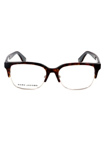Marc Jacobs Brille in Dunkelbraun-Gelb