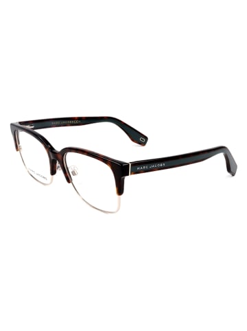 Marc Jacobs Brille in Dunkelbraun-Gelb