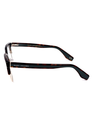 Marc Jacobs Brille in Dunkelbraun-Gelb