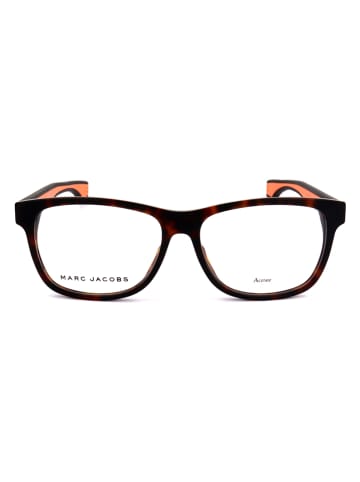 Marc Jacobs Brille in Dunkelbraun/ Orange