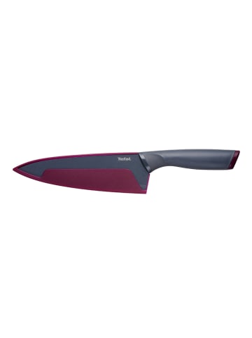 Tefal Koksmes "Fresh Kitchen" grijs/paars - (L)20 cm