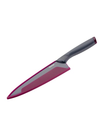 Tefal Koksmes "Fresh Kitchen" grijs/paars - (L)20 cm