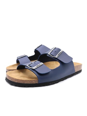 billowy Pantoletten in Blau