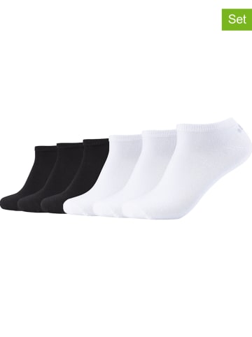 s.Oliver 6-delige set: sokken zwart/wit