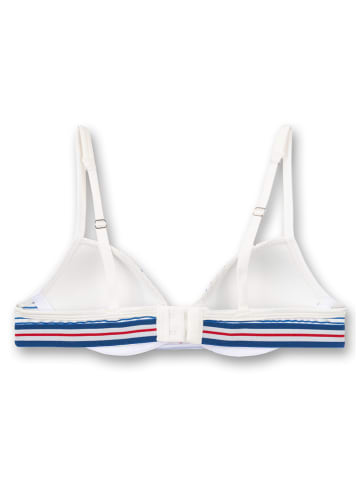 Sanetta Voorgevormde beha blauw/wit