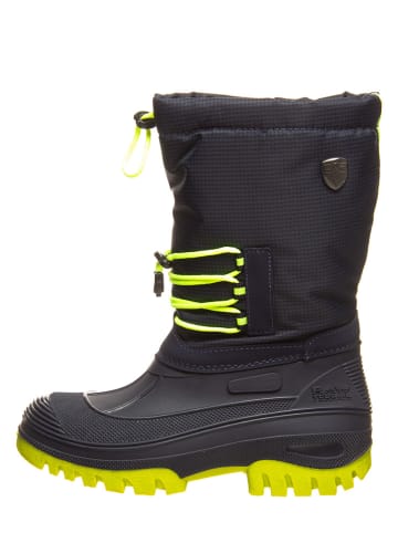 cmp Winterstiefel "Ahto" in Dunkelblau/ Gelb