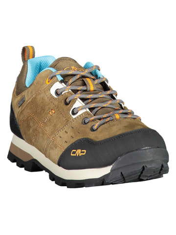 CMP Skórzane buty trekkingowe "Alcor" w kolorze brązowym