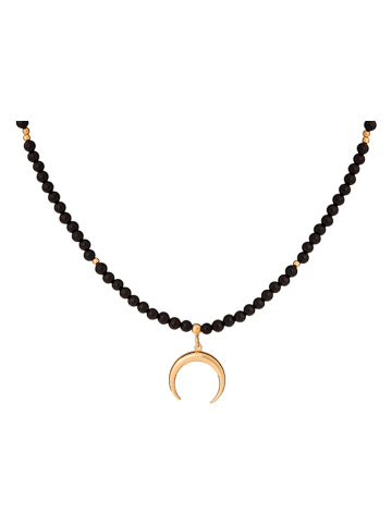 Ania Kruk Vergold. Halskette mit Edelsteinen - (L)37 cm