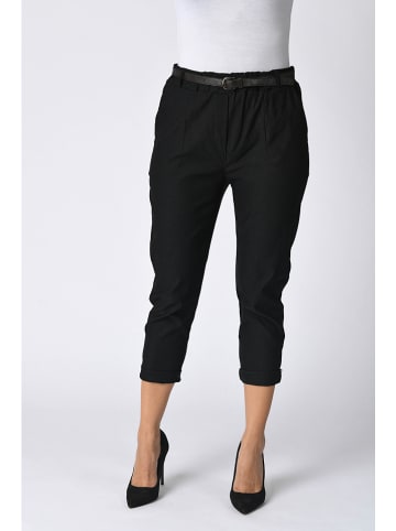 Plus Size Company Spodnie "Le Caire" w kolorze czarnym