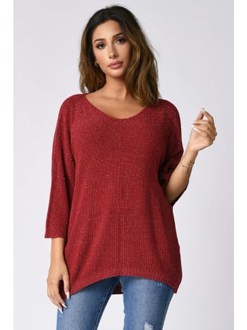 Plus Size Company Pullover "Sydney" in Rot