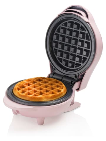 bESTRON Mini-Waffeleisen "Sweet Dreams" in Rosa