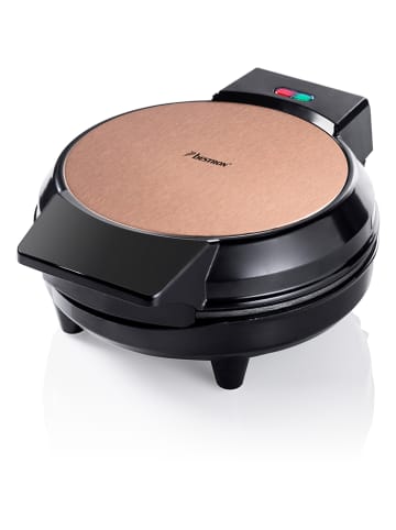 bESTRON Gofrownica "Copper Collection" w kolorze czarno-miedzianym