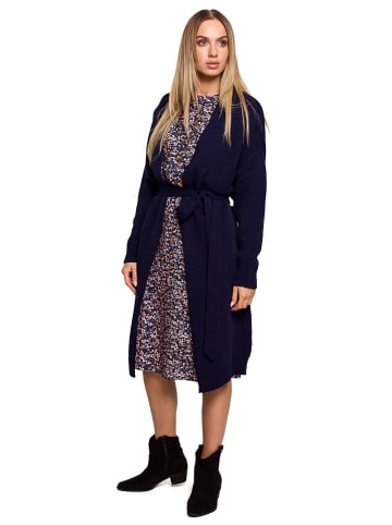 made of emotion Longcardigan in Dunkelblau