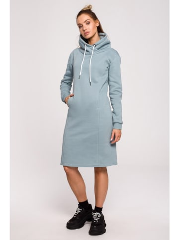 made of emotion Sweatkleid in Hellblau