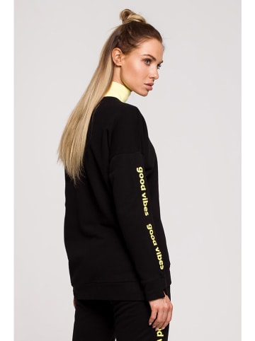 made of emotion Sweatshirt zwart